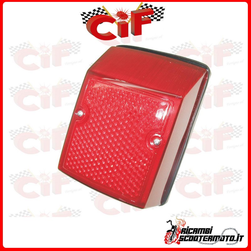 REAR LIGHT COMPLETE WITH GASKET PIAGGIO VESPA PK 50  (1982-1994)