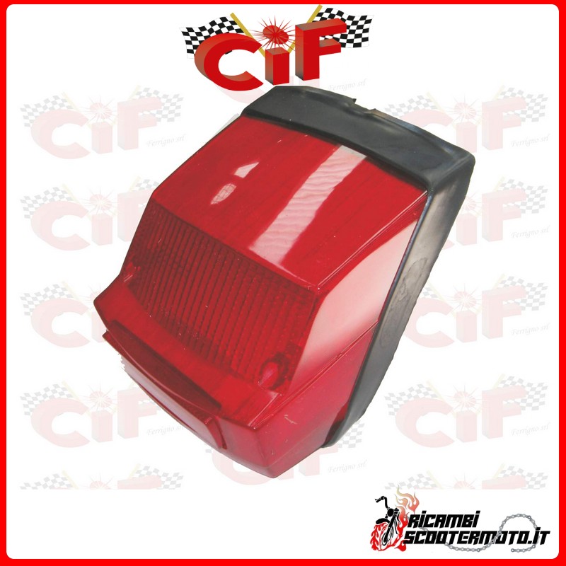 REAR LIGHT COMPLETE WITH GASKET PIAGGIO VESPA P 125-150X