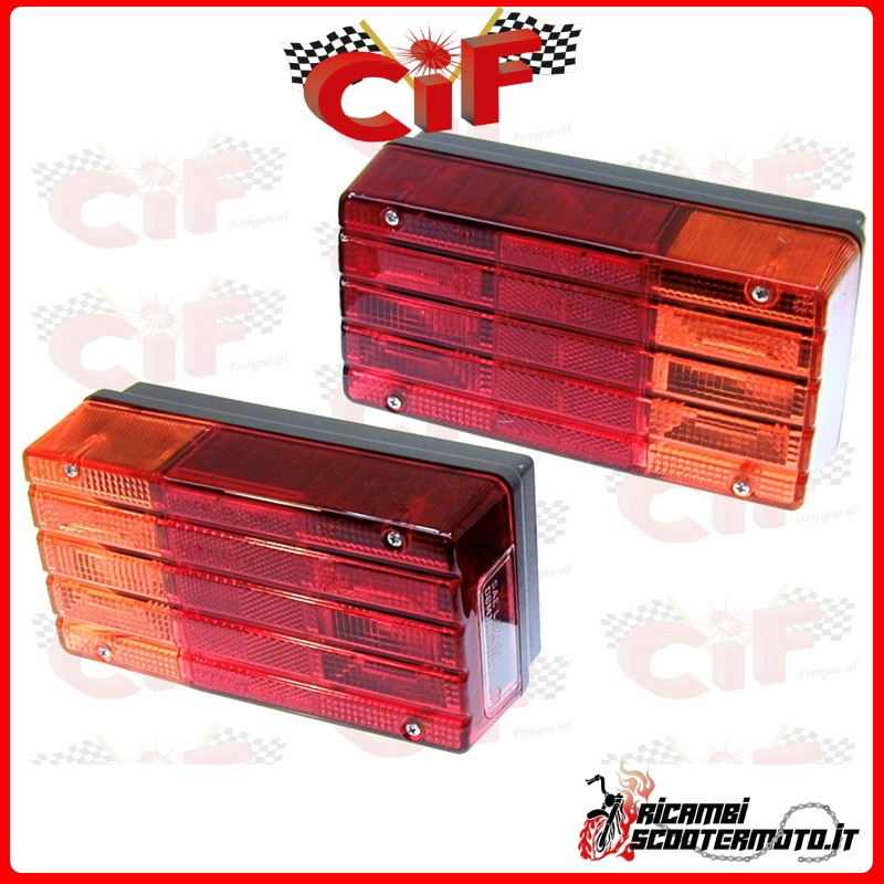 REAR LIGHTS PIAGGIO APE TM P602 (‘1982-1983)