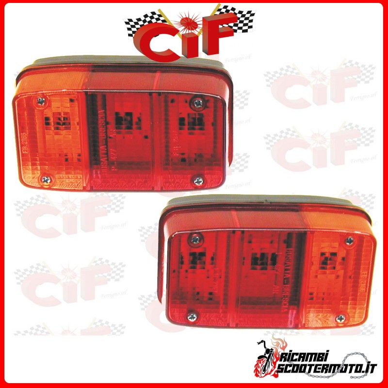 REAR LIGHTS PIAGGIO APE TM P50 (dal ‘85) REAR LIGHTS PIAGGIO APE TM P50 (dal ‘85)