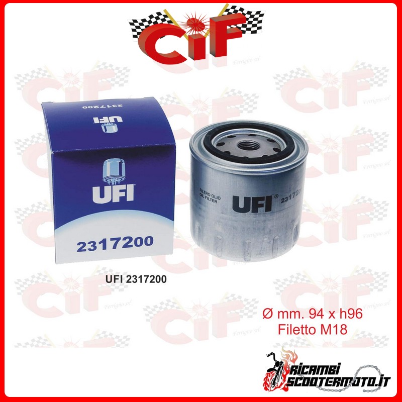 FILTRE À HUILE PIAGGIO APE TM P703 / P703V (BENZINA/DIESEL) 420 (1987-2004)