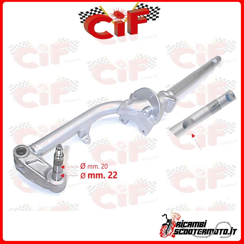 COMPLETE FORK WITH ARM PIAGGIO VESPA PX COMPLETE FORK WITH ARM PIAGGIO VESPA PX