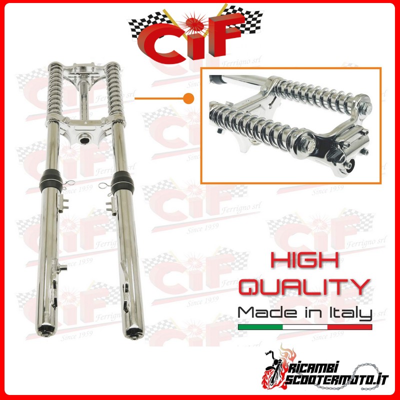 CHROME TELESCOPIC FORK PIAGGIO CIAO