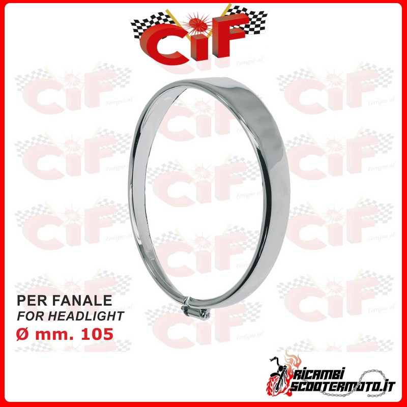 FRONT HEADLIGHT RING PIAGGIO VESPA 50  (‘1963-1971)
