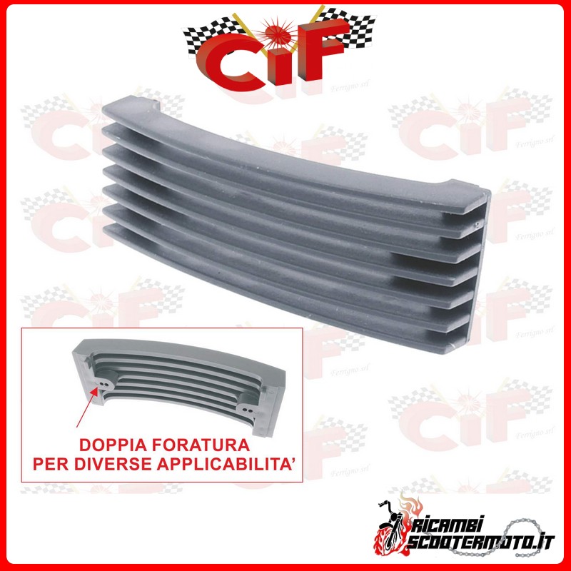 GRILLE GRISE POUR COUVERCLE DE DIRECTION PIAGGIO VESPA PX PE ARCOBALENO