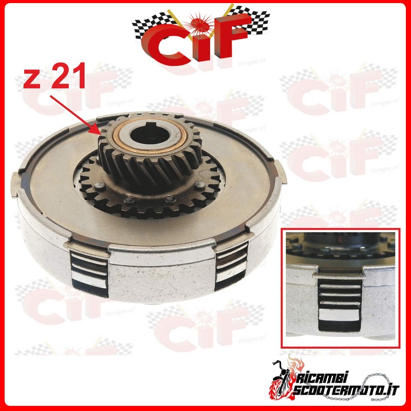COMPLETE CLUTCH GROUP PIAGGIO VESPA P125X