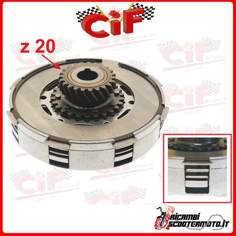 COMPLETE CLUTCH GROUP PIAGGIO VESPA 125 T5