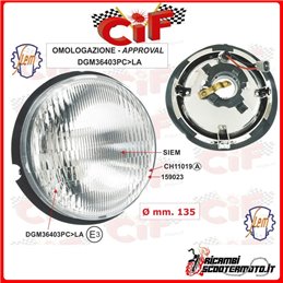 GRUPPO OTTICO ANTERIORE PIAGGIO VESPA FL/FL2 50-125
