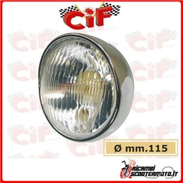 GRUPPO OTTICO ANTERIORE CON GHIERA PIAGGIO VESPA 125  (1962-1965)
