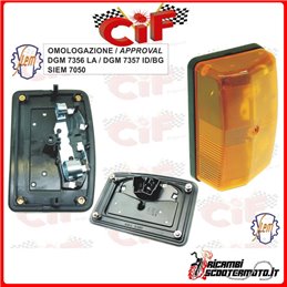 INDICADOR DE DIRECCIÓN DELANTERO IZQUIERDO PIAGGIO APE TM P 50