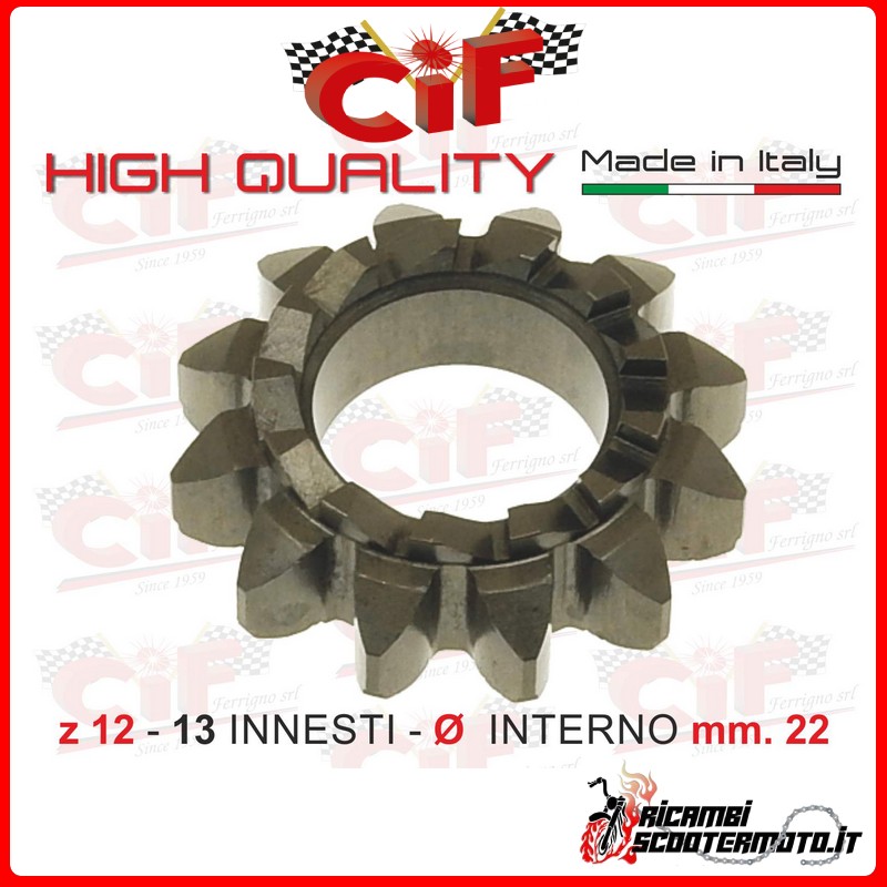 STARTER GEAR z12-13 PIAGGIO VESPA 125 SUPER DAL/SINCE 1966 AL/TO 1968 STARTER GEAR z12-13 PIAGGIO VESPA 125 SUPER DAL/SINCE 1966 AL/TO 1968