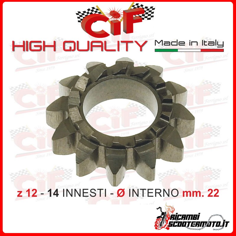 STARTER GEAR z12-14 PIAGGIO VESPA 150 DAL/SINCE 1959 AL/TO 1961 STARTER GEAR z12-14 PIAGGIO VESPA 150 DAL/SINCE 1959 AL/TO 1961