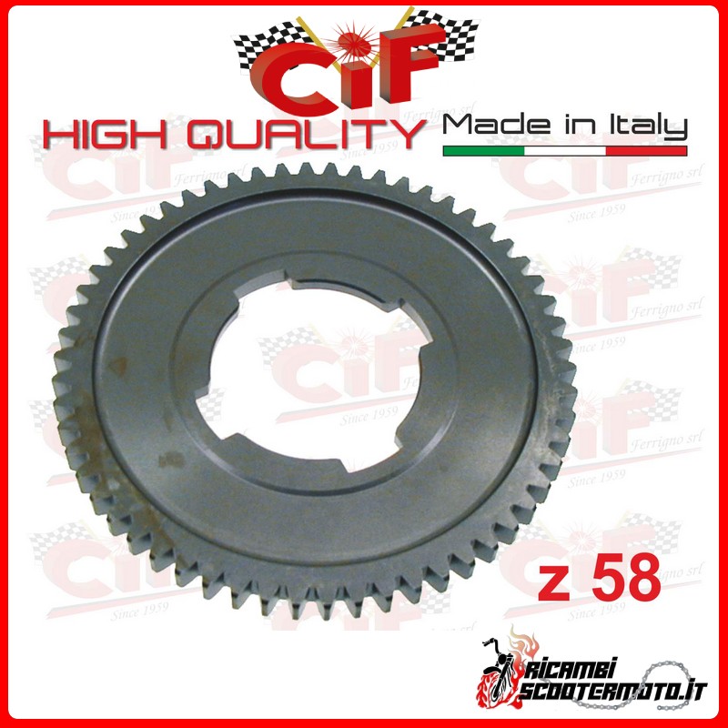 1ST SPEED GEAR (Z 58) PIAGGIO VESPA 50