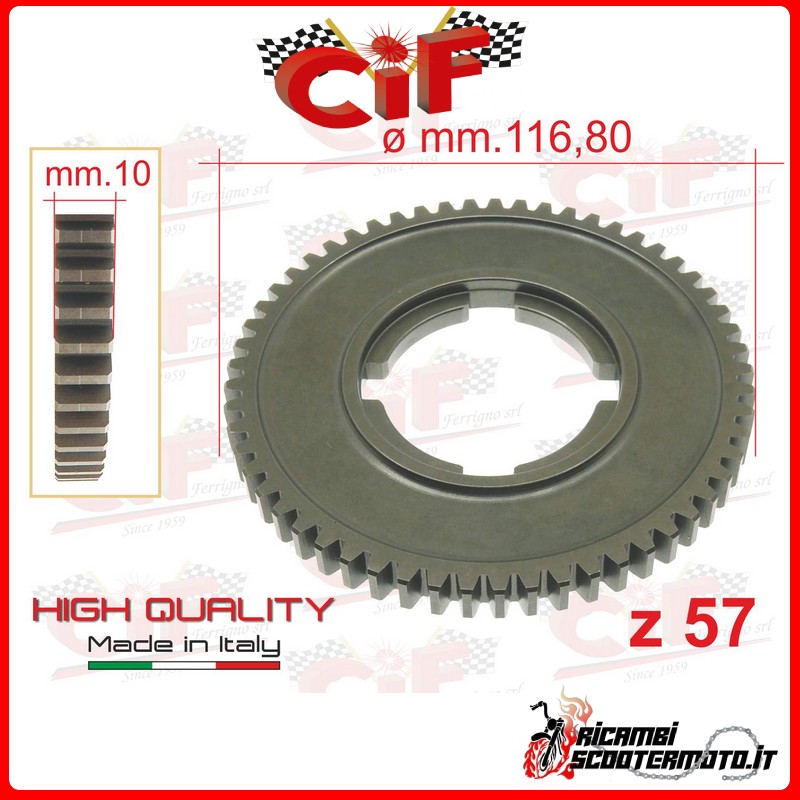 1ST SPEED GEAR (z 57) PIAGGIO VESPA P125X