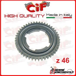 4TH SPEED GEAR (Z 46) PIAGGIO VESPA 50
