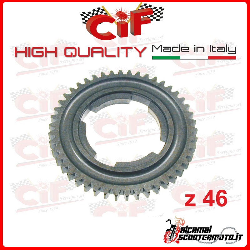 4TH SPEED GEAR (Z 46) PIAGGIO VESPA 50 4TH SPEED GEAR (Z 46) PIAGGIO VESPA 50