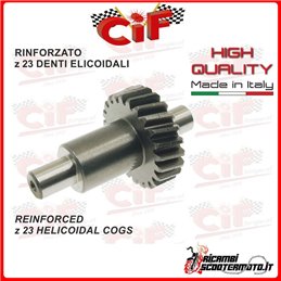 REINFORCED IDLE GEAR z23 HELICAL TEETH PIAGGIO SI' - CIAO - BRAVO CON VARIATORE