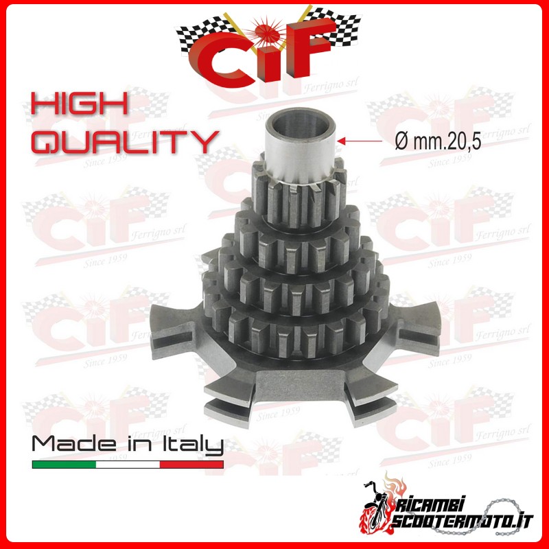 QUADRUPLE GEAR - z12-13-17-21 PIAGGIO VESPA RALLY 180/200