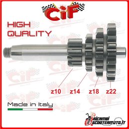 QUADRUPLE GEAR 4 SPEED PIAGGIO VESPA 50
