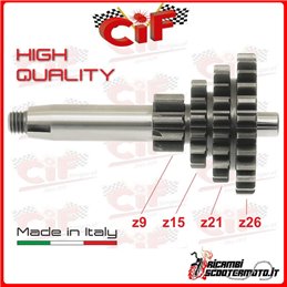QUADRUPLE GEAR 4 SPEED PIAGGIO APE FL3 EUROPA 50 (TL5T) DAL 1996 AL 1999