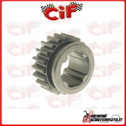 ENGRENAGE COULISSANT (21 DENTS) PIAGGIO APE MP