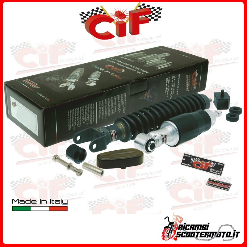 KIT AMORTIGUADOR DELANTERO + TRASERO PIAGGIO VESPA PRIMAVERA 125