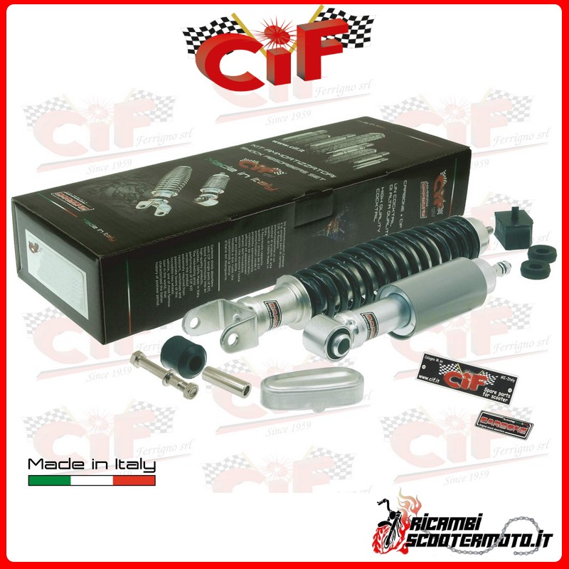 KIT AMORTISSEURS AVANT + ARRIÈRE PIAGGIO VESPA 50N
