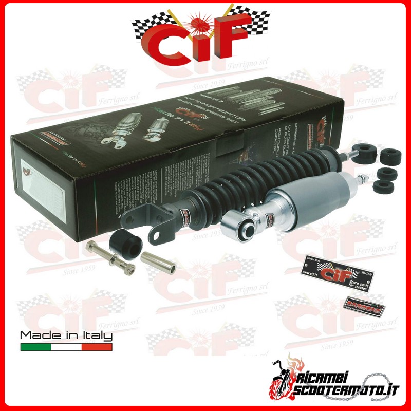 FRONT + REAR SHOCK ABSORBER KIT PIAGGIO VESPA PK 50 XL