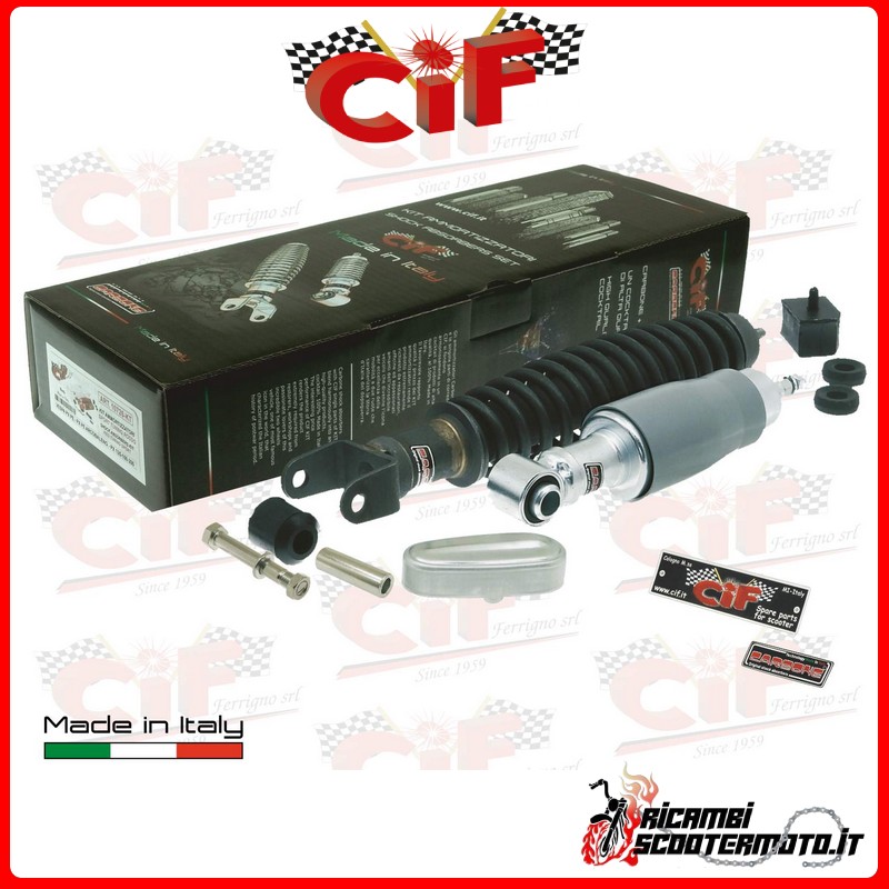 KIT AMORTISSEURS AVANT + ARRIÈRE PIAGGIO VESPA PRIMAVERA 125