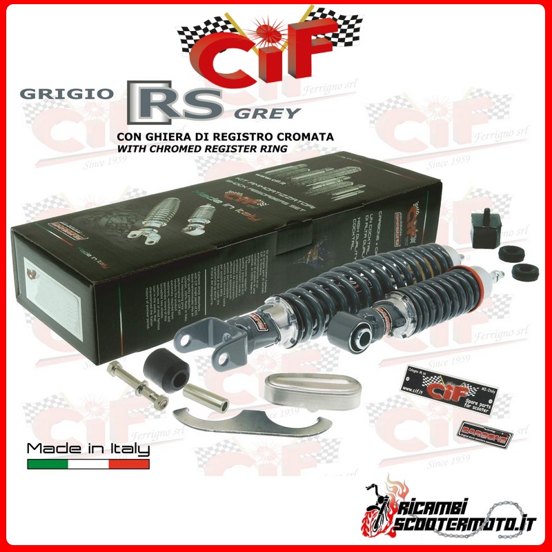 FRONT + REAR SHOCK ABSORBER KIT PIAGGIO VESPA PRIMAVERA 125 FRONT + REAR SHOCK ABSORBER KIT PIAGGIO VESPA PRIMAVERA 125
