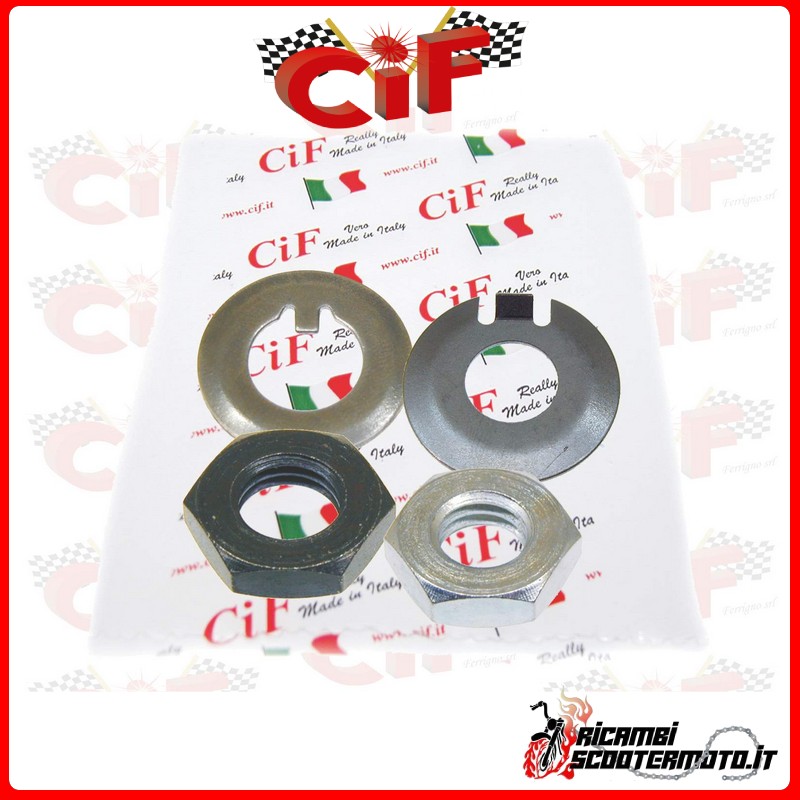 WASHER NUT KIT PIAGGIO VESPA 1950-1990-125 PRIMAVER