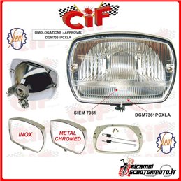 KIT FANALE ANTERIORE PIAGGIO VESPA 50 SPECIAL V5A2  (6V)