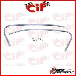 KIT FREGI IN ALLUMINIO PER COFANI POSTERIORI PIAGGIO VESPA 125  (1961-1964)