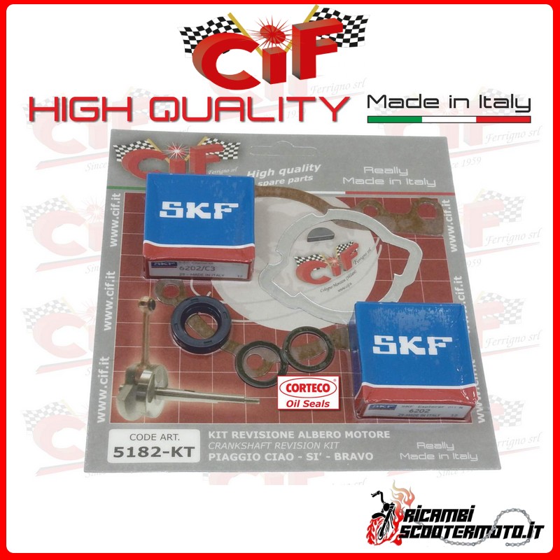 KIT DE REVISIÓN DEL CIGÜEÑAL PIAGGIO CIAO
