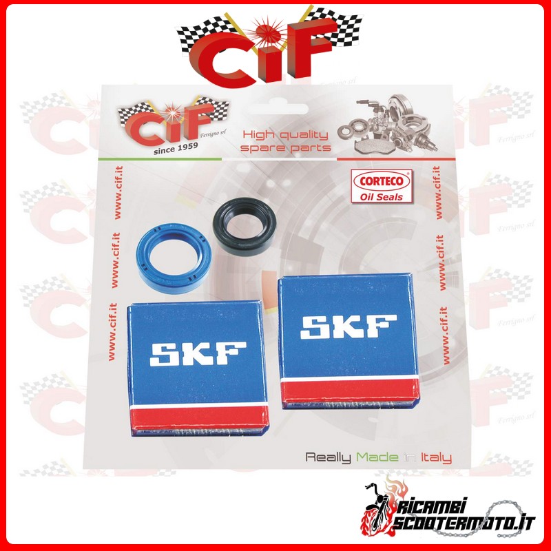 KIT DE REVISIÓN DEL CIGÜEÑAL PEUGEOT BUXI 50 (1994-1997) KIT DE REVISIÓN DEL CIGÜEÑAL PEUGEOT BUXI 50 (1994-1997)
