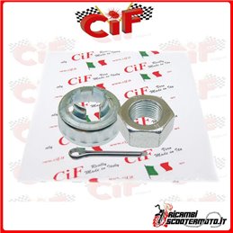 KIT DE TUERCA DE CHAVETA DEL EJE DE LA RUEDA TRASERA PIAGGIO VESPA PK