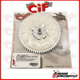 TOOTHED DRIVE HALF-PULLEY KIT PIAGGIO FREE 50 (1992-1994)