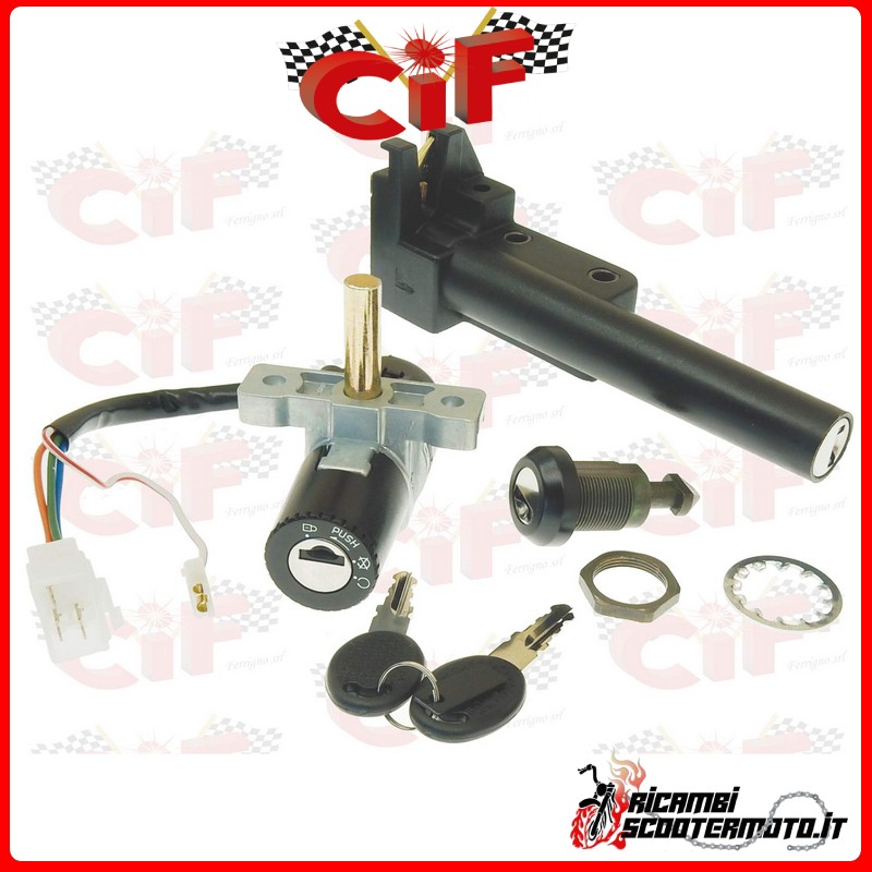 LOCK KIT APRILIA SCARABEO STREET 2T RESTYLING 50 (2006-2009)