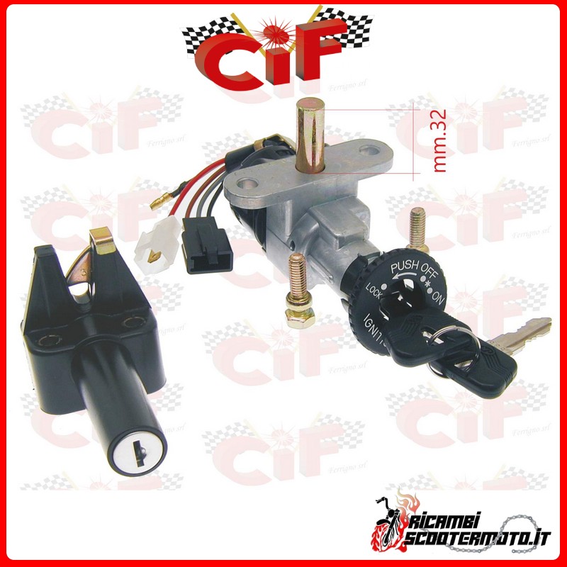 LOCK KIT MBK BOOSTER 50 (1990-2002) LOCK KIT MBK BOOSTER 50 (1990-2002)