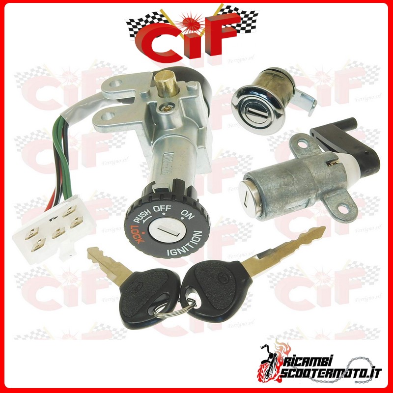 LOCK KIT KYMCO PEOPLE 50 (1999-2004)