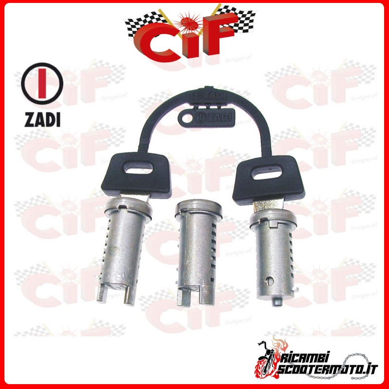 KIT DE SERRURE PIAGGIO ZIP