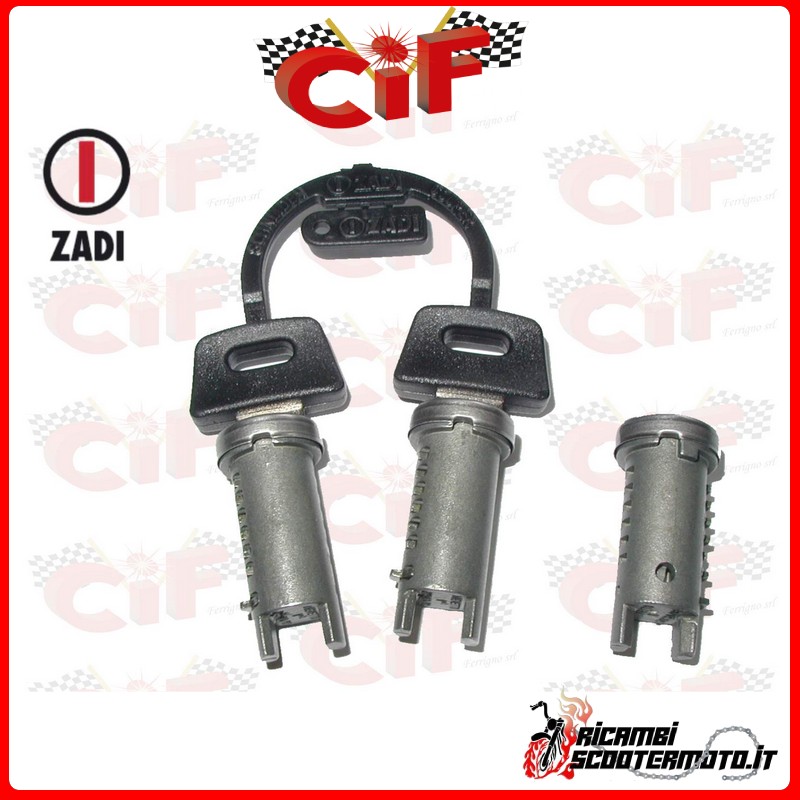 KIT DE SERRURE GILERA Easy Moving 50 SSP2T 2T AC 1994-1995