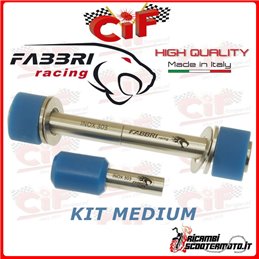 KIT SILENT BLOCK DE MOTOR AZUL SOPORTE DE MOTOR + SUSPENSIÓN TRASERA PIAGGIO VESPA 50
