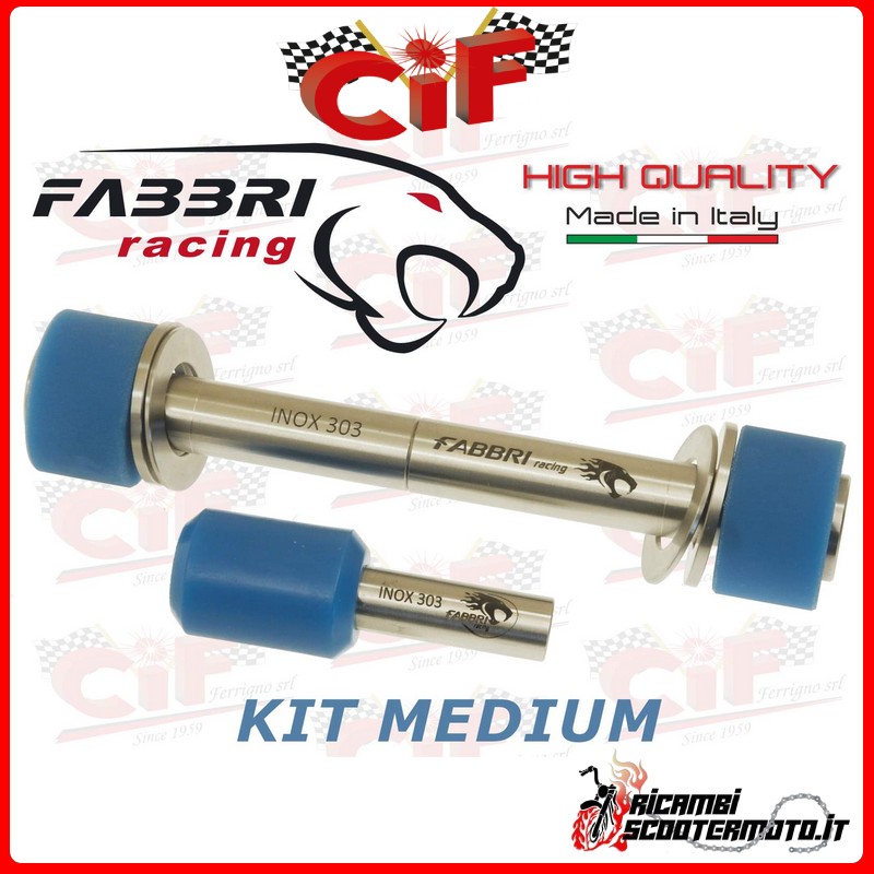 KIT SILENT BLOCK DE MOTOR AZUL SOPORTE DE MOTOR + SUSPENSIÓN TRASERA PIAGGIO VESPA 50