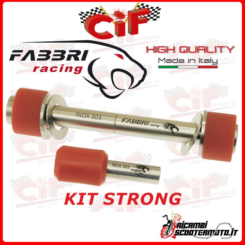 KIT SILENT BLOCK DE MOTOR ROJO SOPORTE DE MOTOR + SUSPENSIÓN TRASERA PIAGGIO VESPA 50