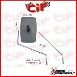 KIT DE ESPEJO RETROVISOR DERECHO - IZQUIERDO PIAGGIO APE 50