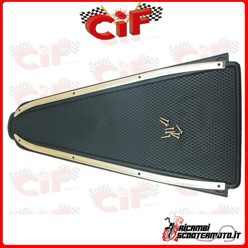 KIT DE TAPIS COMPLET AVEC BANDES PIAGGIO VESPA 150 DAL/SINCE 1959