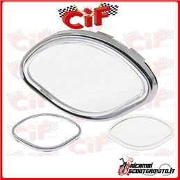 KIT DE CADRE DE COMPTEUR DE VITESSE TRANSPARENT PIAGGIO VESPA 125 VNT1-2 2T AC 1960-1962