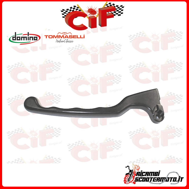 LEVIER GAUCHE EN ALUMINIUM PEINT NOIR PIAGGIO SI 50  2T AC 