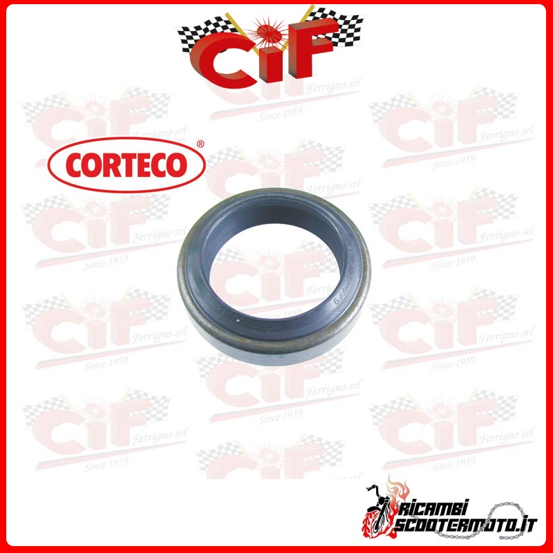 FORK OIL SEAL 25.7x35x7/9 (CORTECO) PIAGGIO Bravo 50 EEC5T 2T AC 1987 FORK OIL SEAL 25.7x35x7/9 (CORTECO) PIAGGIO Bravo 50 EEC5T 2T AC 1987